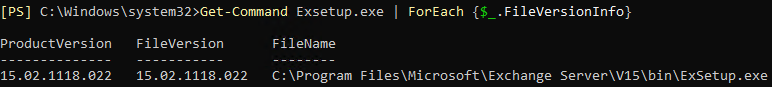 Microsoft Exchange Server 2019 CU12 FEB23SU 15.02.1118.022